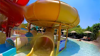 Space Bowl Water Slide at The Land of Legends