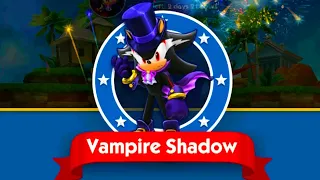 Sonic Dash - Vampire Shadow Unlocked vs All Bosses Zazz Eggman - All Characters Unlocked Shadow