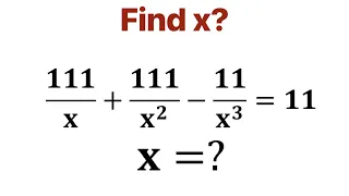 Germany | Math Olympiad Question Simplifying For X?