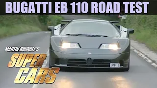 The Bugatti EB 110 Road & Track Test | Fifth Gear