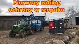 Regulacja czy ochrona fungicydowa- rzepak/ John Deere & Agrio Nap/ Kula