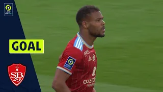 Goal Steve MOUNIE (16' - SB29) STADE BRESTOIS 29 - FC GIRONDINS DE BORDEAUX (2-4) 21/22