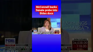 Mitch McConnell rips Biden, DOJ holding off investigators #shorts