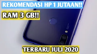 REKOMENDASI HP 1 JUTAAN TERBAIK AGUSTUS 2020