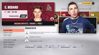 I tanked & got #1 Overall pick in NHL Draft! NHL 23 Coyotes Franchise 6