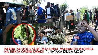 WANANCHI WATINGA NA TREKTA KWA MAKONDA "TUNATAKA JIBU MOJA"