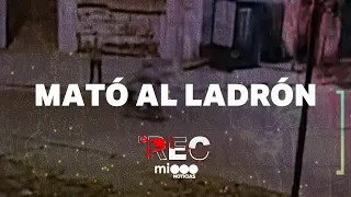 MATÓ AL LADRÓN - UN NENE EN MEDIO DEL ROBO - REC