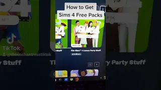 How to get Sims 4 free packs on epic games #sims4 #sims4housebuild  #sims4freepacks