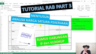 Menyusun Analisa Harga Satuan Pekerjaan!!! (Menyusun RAB Part 3)