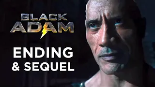 BLACK ADAM Ending, Post Credit Scene & Sequel Details