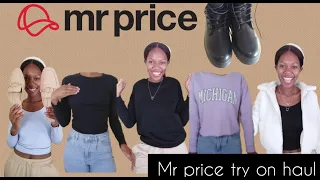 MR PRICE TRY ON HAUL| What's new at Mr price?| winter affordable fashion| South African youtuber