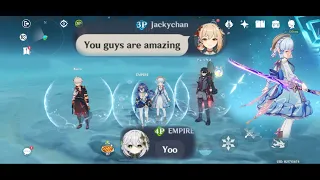 This is how to flex your Ayaka in co-op correctly and turn it into a wholesome moment.