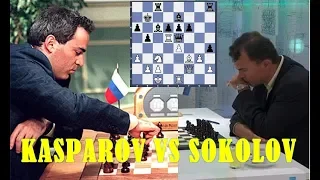 GARRY KASPAROV VS IVAN SOKOLOV (1-0)