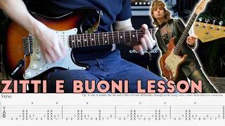 ZITTI E BUONI - Måneskin (Lesson)