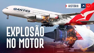 Voo QANTAS 32 - O Primeiro INCIDENTE de Um A380 | EP. 995