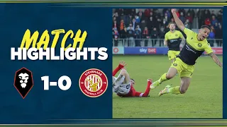 Salford City v Stevenage highlights