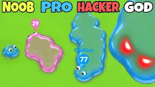 NOOB vs PRO vs HACKER vs GOD in Blobsbuster