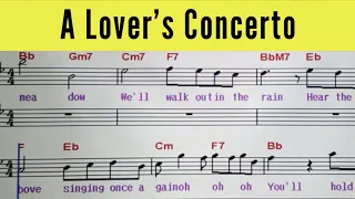 #팝송배우기. A Lover's Concerto -  Sarah Vaughan & 진혜림