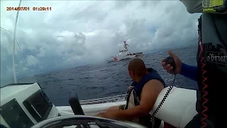 Miami to Bimini Bahamas Coast Guard Interception Gulfstream Crossing