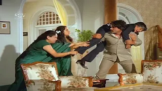 Dr.Rajkumar Hits Sudheer for Pushing Lover | Best Scene From Kannada Movies