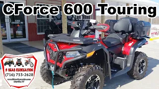 WALK AROUND : 2022 CFMoto CForce 600 Touring ATV with accessories! Stock features explained!