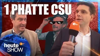 Lutz van der Horst macht die CSU hip! | heute-show vom 07.09.2018
