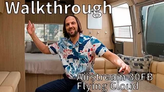 2017 Airstream Flying Cloud 30FB Bunk Walkthrough