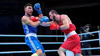 Muslim Gadzhimagomedov (RUS) vs. Abbes Mouhiidine (ITA) European Olympic Qualifiers 2021 (91kg)