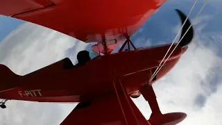 First aerobatic flight  in my new Pitts S1S !