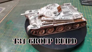 TAMIYA 1/35 RUSSIAN T-34/76 1942 (T-34 Group Build)