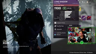 XUR IS NOW SELLING LEGENDARY ARMOR AND WEAPONS | XUR LOCATION AND EXOTICS THIS WEEK - Destiny 2