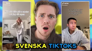 REAGERAR PÅ SVENSKA TIKTOKS! #2 *SPÅRAR UR*