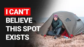 The best SOLO wild camping spot in the Peak District