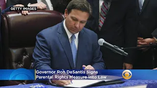 Florida Gov. DeSantis Signs Parental Rights Measure Into Law