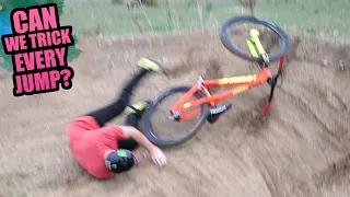 CAN WE TRICK EVERY JUMP IN THE BIKE PARK?