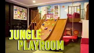 Kid's Playroom Makeover | Jungle Playroom