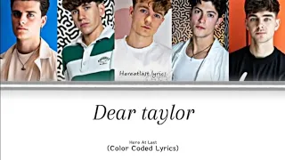 Dear taylor - Here At Last