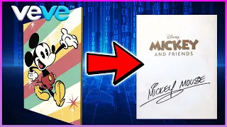 Veve Disney Mickey and Friends NFT Collection Cards REVEALED!  - Minnie Mouse NFT First Edition!