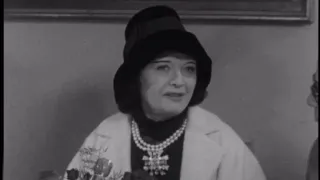 Pola Negri interview in Germany (1959)