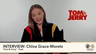 Chloe Grace Moretz Talks 'Tom & Jerry', Working With Michael Pena, And More!