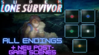SUPER LONE SURVIVOR All Endings HD 4:3 + NEW Post-Game Scenes