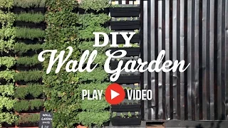 DIY Wall Garden