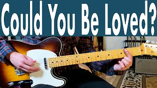 Bob Marley Could You Be Loved Guitar Lesson + Tutorial + TABS