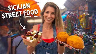 The ULTIMATE Sicilian STREET FOOD TOUR in Palermo, Italy - (Sicily with a local)