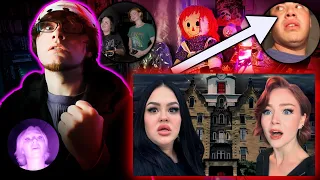 Reacting to LOCKED IN AMERICA’S MOST HAUNTED ASYLUM part 2 | Kallmekris & CelinaSpookyBoo