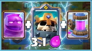 😑 IS IT REALLY STRONG? ELIXIR GOLEM AND SKELETON KING DECK / Clash Royale