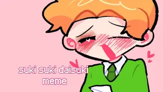 suki suki daisuki meme // FNF // Pico x bf ( Love letter Au ) 12+?