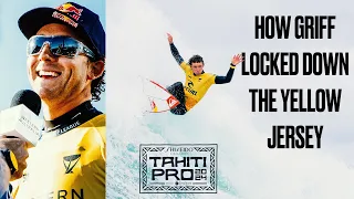 How Griffin Colapinto Has Maintained The Yellow Leaders Jersey Going Into The SHISEIDO Tahiti Pro
