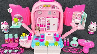 2 Minutes Satisfying with Unboxing Cute Pink Kichan Play Set, Dentist Toys Kit | Review Toys