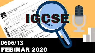 IGCSE Add Math February March 2020 Paper 12 0606/12